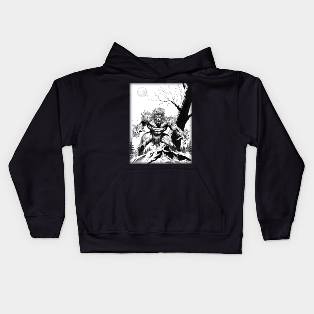 Werewolf Kids Hoodie by Paul_Abrams